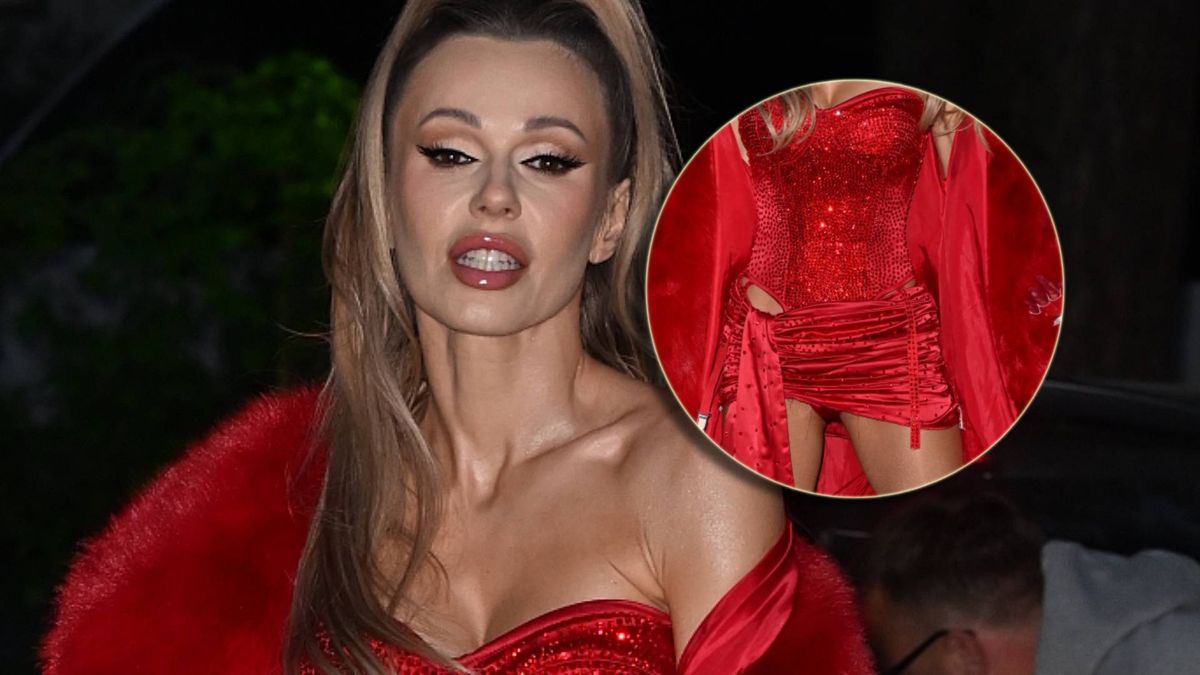 Doda i jej kreacja na Polsat Hit Festiwal