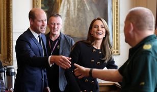 Kate i William na pierwszym wystąpieniu po pogrzebie Elżbiety II. Księżna zachwyciła elegancją