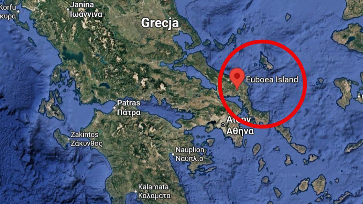 Grecka wyspa Eubea