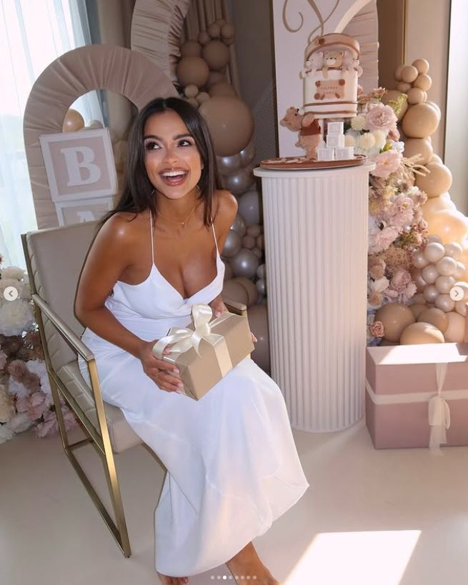 Klaudia El Dursi chwali się baby shower