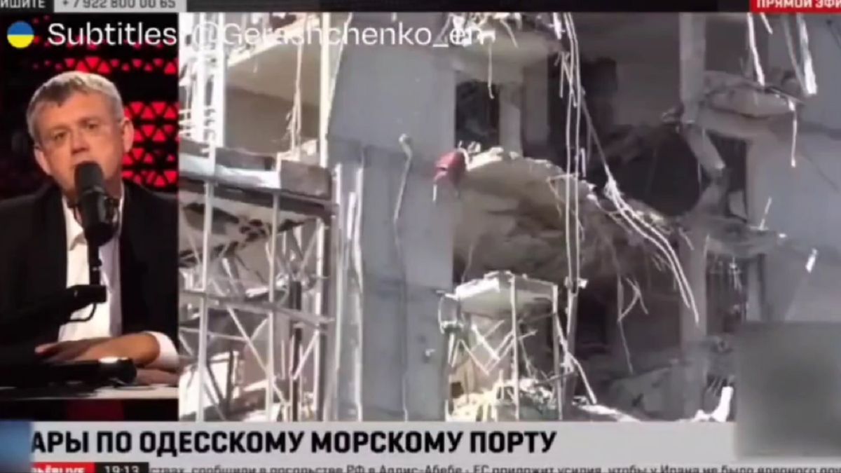 Rosyjski propagandysta obawia się, że wojna może w całości przenieść się do Rosji.