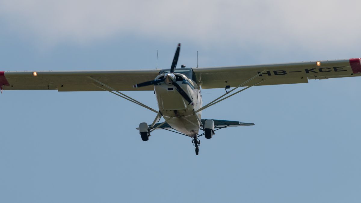 Cesna C-150 (zdj. podgl.).