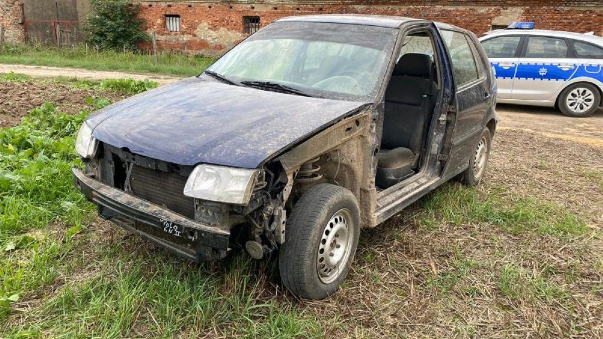 Auto było niekompletne