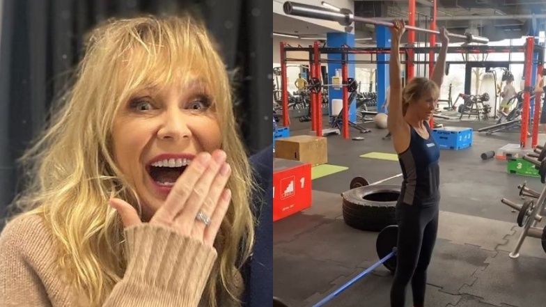 Beata Ścibakówna na siłowni