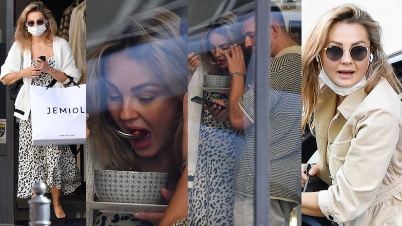 Małgorzata Socha odwiedza Łukasza Jemioła