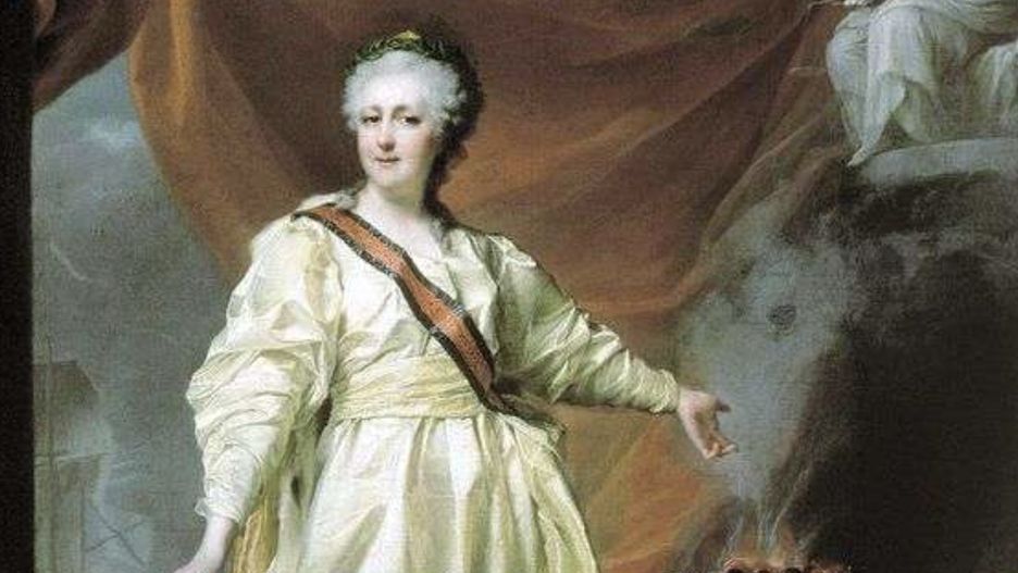 Dmitrij Lewicki namalował kilka portretów cesarzowej Katarzyny II Wielkiej. Każdy z nich ma wysoką cenę. Na tegorocznej tradycyjnej zimowej aukcji rosyjskich dzieł sztuki stanowił atrakcję wraz z listem władczyni, która pisała o dobrodziejstwie szczepionki na ospę (Wikipedia Commons) 