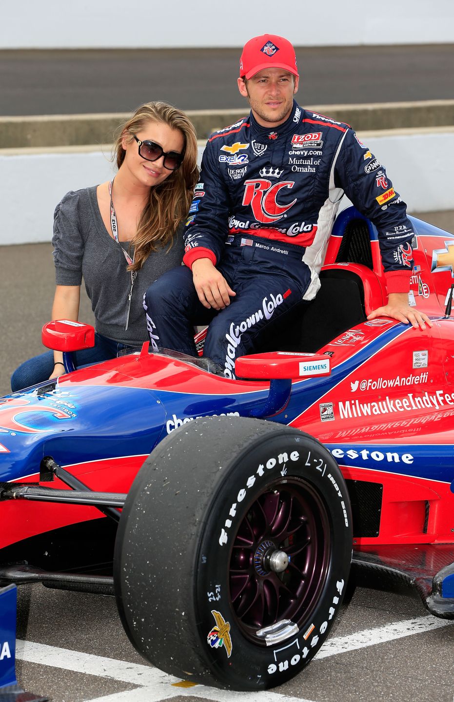 Marta Krupa i Marco Andretti