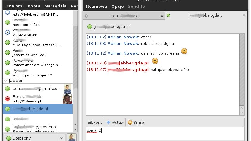 Komunikator Pidgin 2.5.3 już dostępny 1
