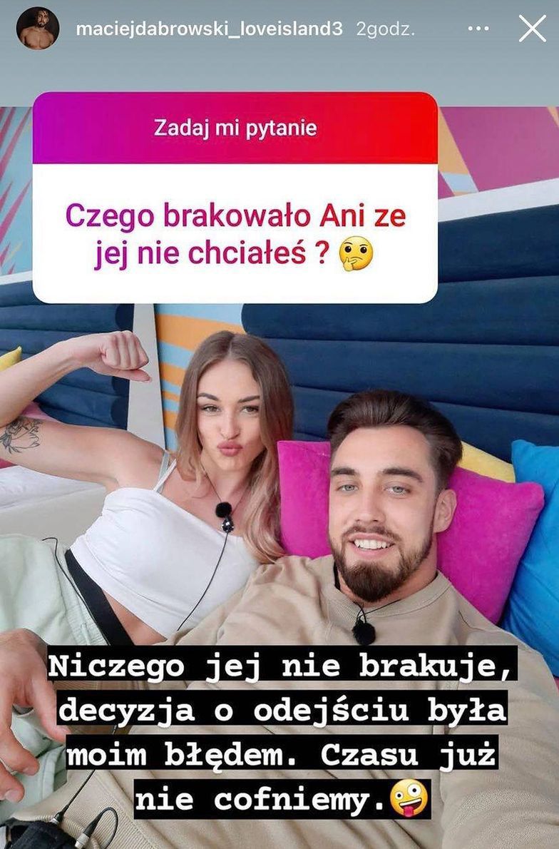 Maciek i Ania z "Love Island"