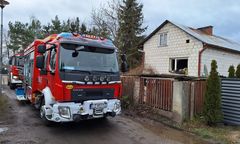 Tragiczny pożar w Zamościu. Strażacy odkryli ciało mężczyzny i psa