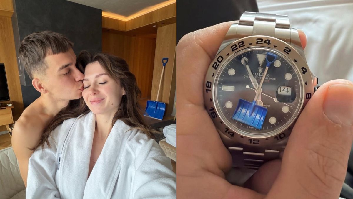 Wersow sprawiła Frizowi zegarek na urodziny 