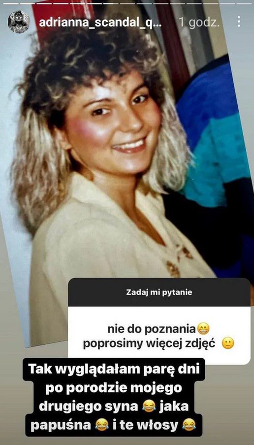 Adrianna Eisenbach na zdjęciach sprzed lat