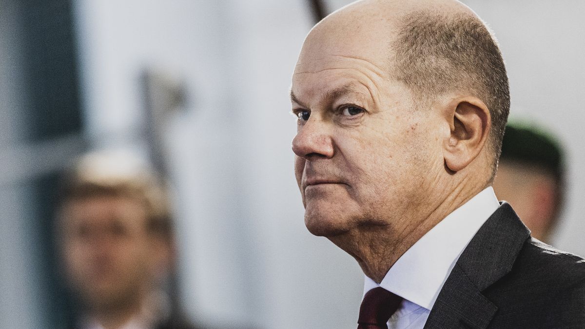 BERLIN, GERMANY - MARCH 21: Federal Chancellor Olaf Scholz (SPD) is pictured before the meeting with Petr Pavel (not pictured), President of the Czech Republic, on March 21, 2023 in Berlin, Germany. (Photo by Florian Gaertner/Photothek via Getty Images)