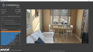 Cinebench R23 wynik pojedynczego rdzenia