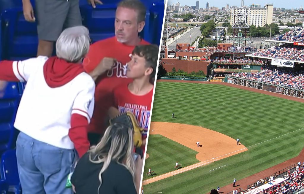 Zabrała małemu chłopcu piłkę na meczu baseballu. Jak czapeczka Majchrzaka