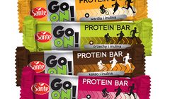 Sante reklamuje batony Go On i płatki Fit