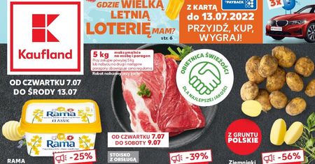 Kaufland nowa gazetka 7.07-13.07. Promocje w Kaufland od czwartku 7 lipca
