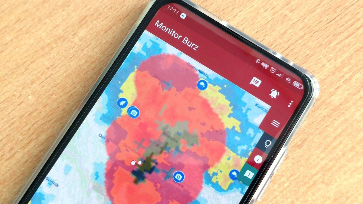 Monitor Burz to aplikacja, która ostrzeże Cię przed gromami 1