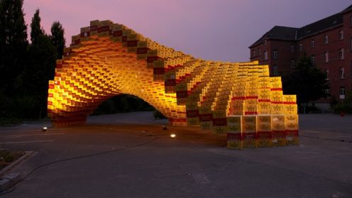 Studencki hołd dla piwa z 2000 kartonów 1