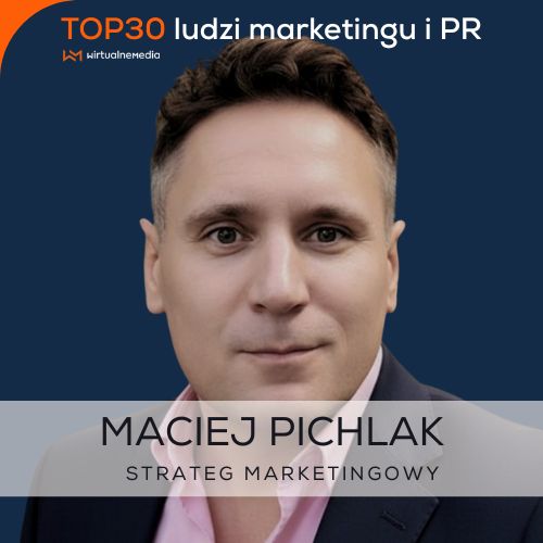 Maciej Pichlak, strateg marketingowy. 