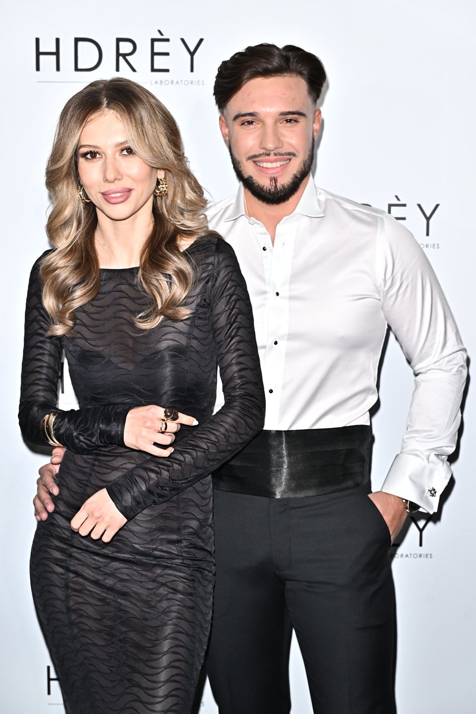 Leon Myszkowski z ukochaną 