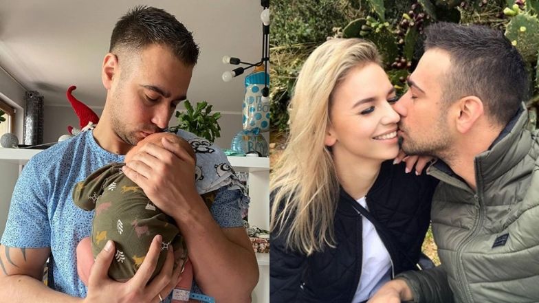 Łukasz ze "Ślubu od pierwszego wejrzenia" pokazał synka