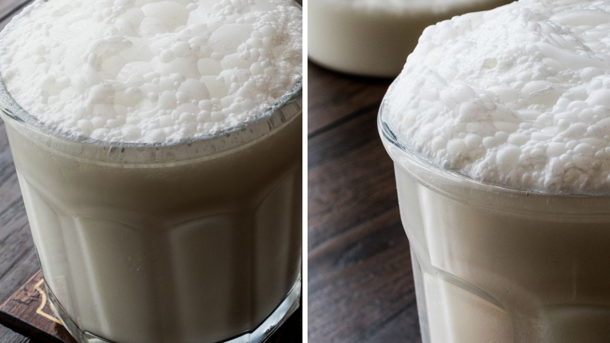 Już sam wygląd napoju jest intrygujący