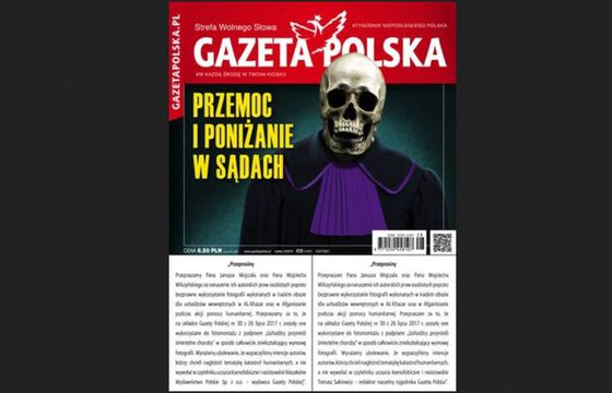„Gazeta Polska” wydrukowała przeprosiny z błędem na okładce