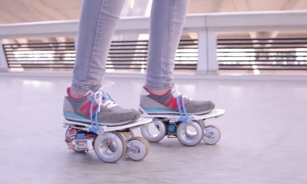 Rollkers: nie spóźnisz się do pracy! Rolki nowej generacji przyspieszą chodzenie 2