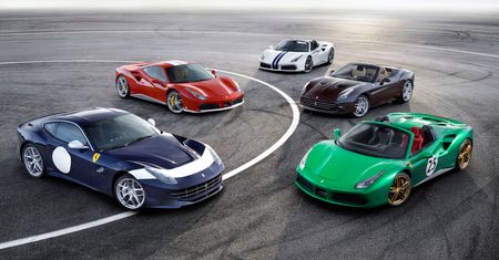5 specjalnych wersji na 70. urodziny marki Ferrari