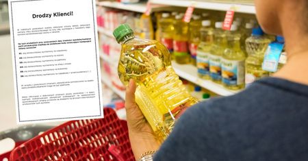 Co się dzieje z olejem w Polsce? Ta ulotka wiele wyjaśnia