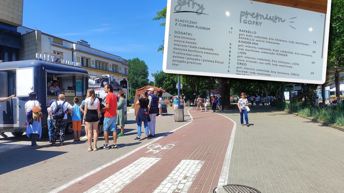 Za gofra w Gdyni trzeba zapłacić nawet 39 zł 