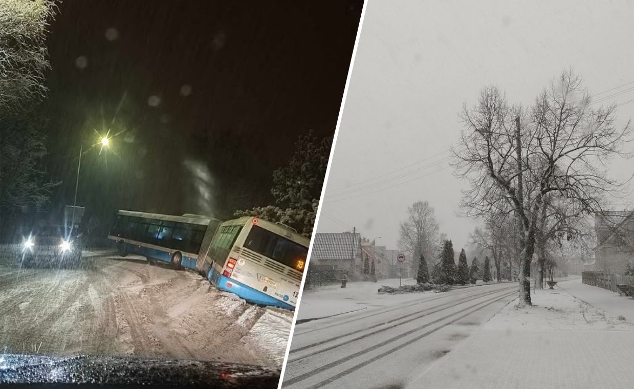 Już się zaczęło. W kilka godzin śnieg zasypie Polskę