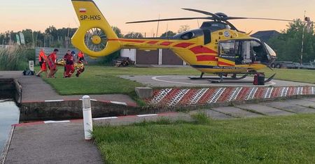 Legionowo. Wypadek na Jeziorze Zegrzyńskim. Łódź się rozpadła
