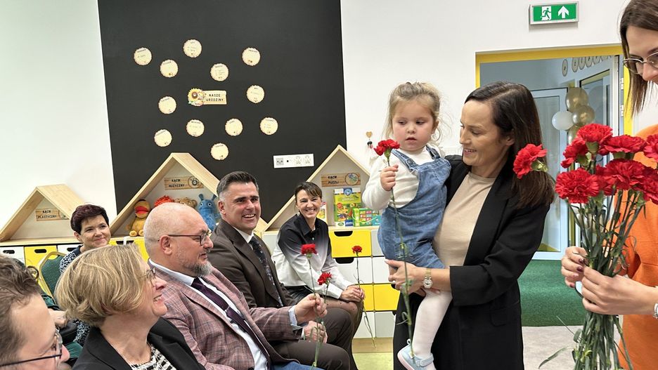 Uroczyste otwarcie Gminnego Żłobka w Klukach