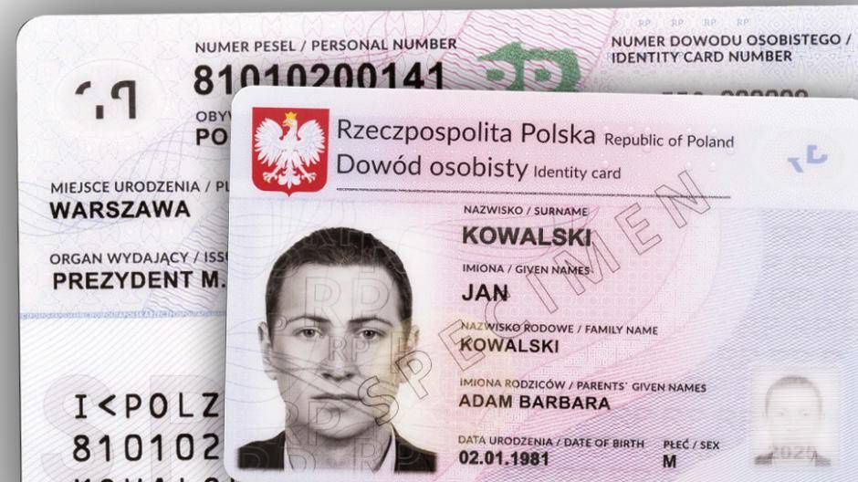 dowód osobisty tradycyjny