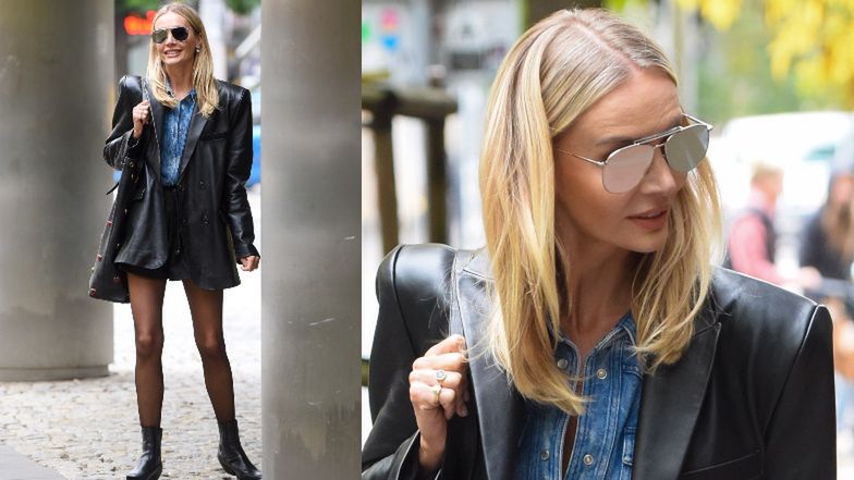 Agnieszka Woźniak-Starak przed studiem "Dzień Dobry TVN"