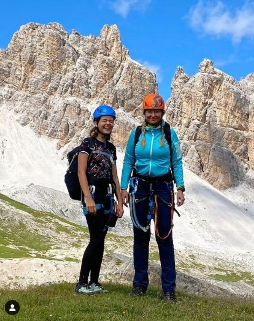 Martyna Wojciechowska przemierza górskie szlaki z córką Marysią