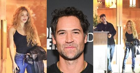 Shakira "przyłapana" NA RANDCE z meksykańskim aktorem. Po kolacji odjechali jednym samochodem. Przystojniak? (ZDJĘCIA)