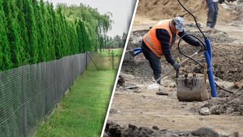 Sąsiad może wejść z pracami na działkę. Wtedy odmowa nie wystarczy