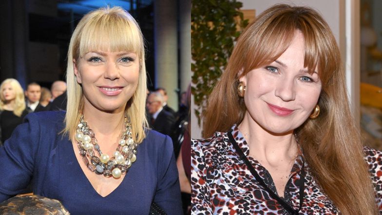 Anna Guzik i Elżbieta Bieńkowska