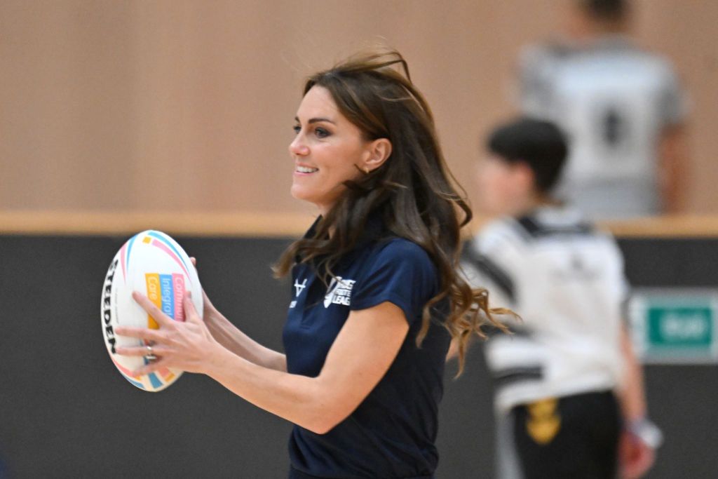 Duchess Kate is the matron of rugby.