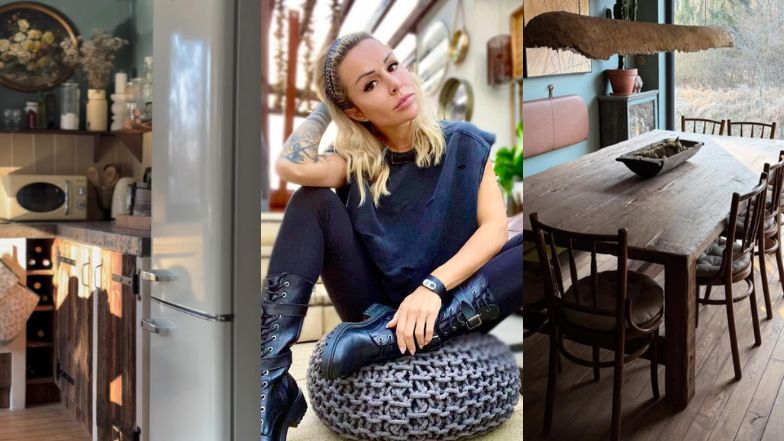 Blanka Lipińska pokazała kuchnię i salon