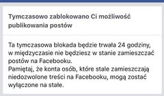 Facebook blokuje treści o Marszu Niepodległości, minister cyfryzacji zapowiada rozmowy z portalem