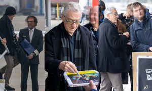 Robert De Niro przyleciał z synem do Polski. Tak przywitano ich na lotnisku (ZDJĘCIA)
