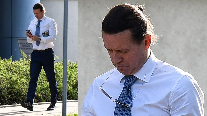 Radosław Majdan parkuje na zakazie 