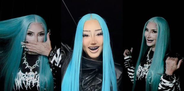 Kim Kardashian przebrała się na Halloween za... North West! Pomysłowa? (ZDJĘCIA)