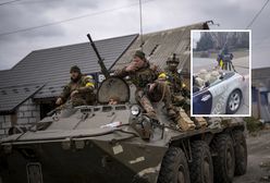 Sieje postrach wśród Rosjan. Tak Ukraińcy przerobili kabriolet do walki