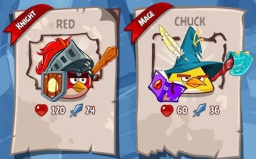 Angry Birds Epic gra postaci