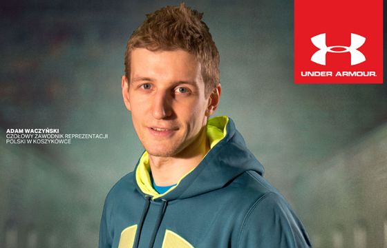 Koszykarz Adam Waczyński będzie reklamował odzież Under Armour